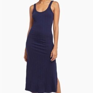 VITAMIN A West Organic Rib Tank Dress small